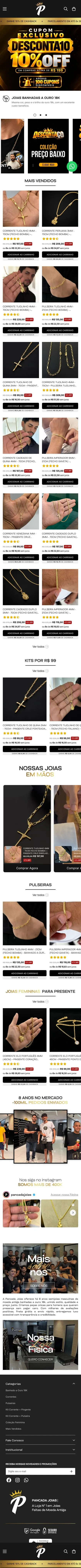 Pancada Joias — Home