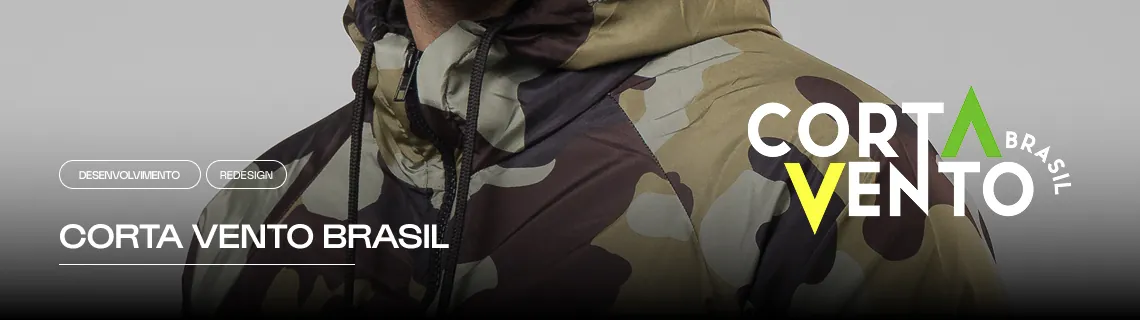 Corta Vento Brasil — loja desenvolvida pela Aloft