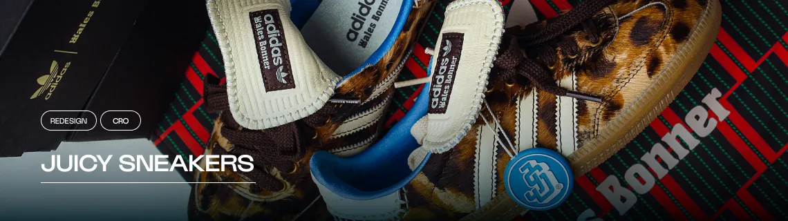 Juicy Sneakers — loja desenvolvida pela Aloft